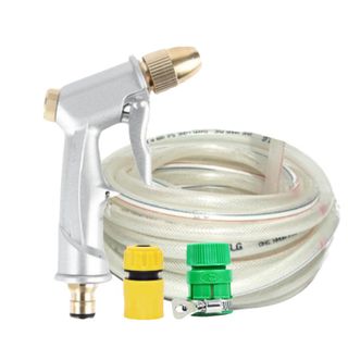 [SKM] Rửa xe tưới cây Bộ dây và vòi xịt tăng áp lực nước 300% loại 25m cút nhựa,nối nhựa 206701