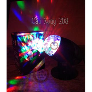 Đèn Led Xoay Sân Khấu 7 màu