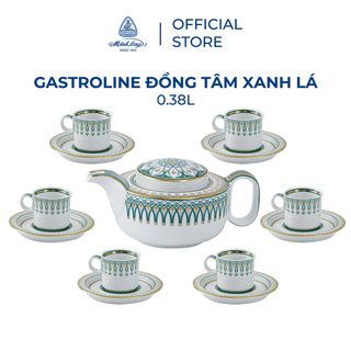 Bộ trà Minh Long 0.38 L - Gastroline Đồng Tâm Xanh Lá giá sỉ