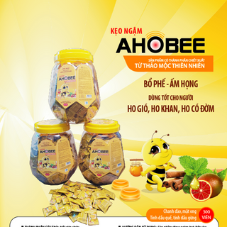 KẸO NGẬM GIẢM HO AHOBEE - GREEN HEART PHARMA
