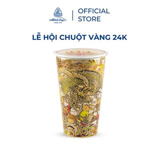 Ly sứ dưỡng sinh Minh Long 480ml - Lễ Hội Chuột (V24K) giá sỉ