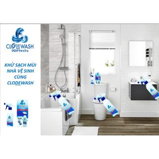 Chai xịt khử mùi đa năng công nghệ Nhật Bản CLODEWASH