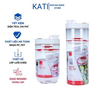Hộp muối dưa cà Lock&Lock Interlock INL412W INL413 dung tích 1300L 2100L