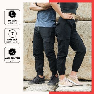 Quần Jogger Túi Hộp Ôm Dáng Kaki Không Nhăn TH03
