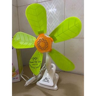 Quạt kẹp Treo Tường 5 Cánh Dẻo Gió Mát Tiết Kiệm Điện giá sỉ
