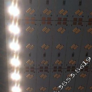 1 Vỉ 10 thanh led nhôm xéo đôi