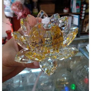 Sen Pha Lê Rời Gắn Đèn Dầu Lưu Ly Nhỏ