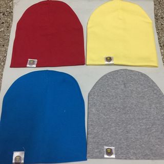 Mũ cotton chùm đầu cho bé sơ sinh