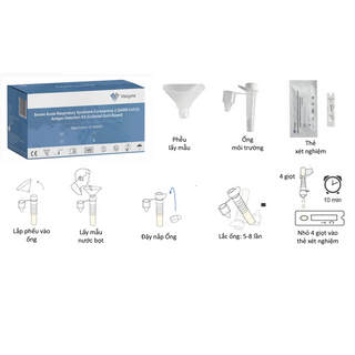 KIT TEST NHANH NƯỚC BỌT VAZYME KHO HÀ NỘI VÀ HCM