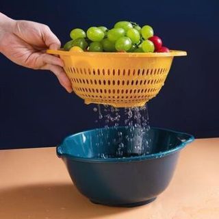 [Đồ Gia Dụng] Bộ Rổ Nhựa Kèm Chậu 6 Món Cao Cấp
