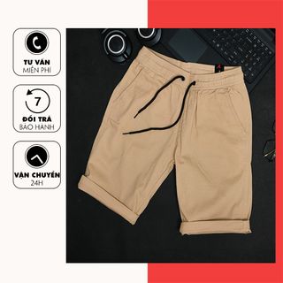 Quần Short Nam Kaki Co giãn Thoải Mái - Không Nhăn - Không Phai Màu SH04