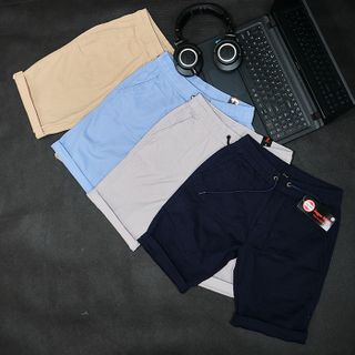 Quần Short Nam Kaki Co giãn Thoải Mái - Không Nhăn - Không Phai Màu SH04