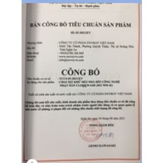 Xịt Khử Mùi Nhà Bếp Công Nghệ Nhật Bản ClodeWash 300ml