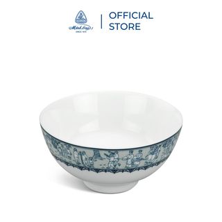 Bộ 10 chén sứ cao cấp Minh Long 11.5 cm - Jasmine - Vinh Quy Nhạt