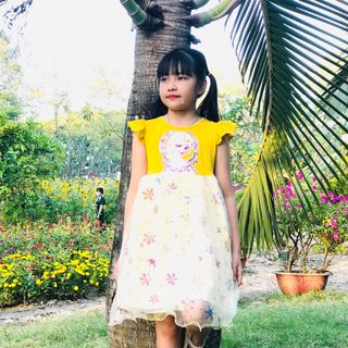 Đầm công chúa elsa