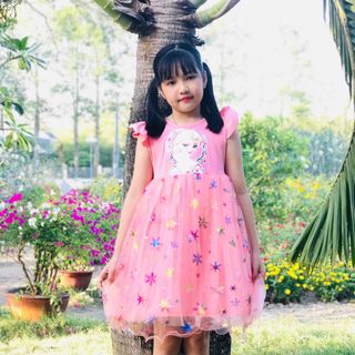 Đầm công chúa elsa