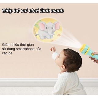 Đồ chơi đèn pin chiếu hình, 24 hình