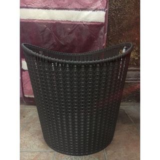 Sọt đựng đồ chơi , quần áo nhựa mây Đan phong cách Hàn quốc