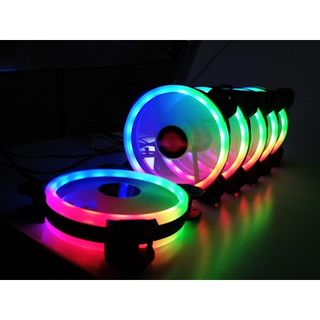 [Ảnh Thật] Fan Led Tản Nhiệt Cho Case Máy Tính 5 Màu Rgb Hơn 50 Hiệu Ứng Cực Đẹp Arigato Đảm Bảo Chất Lượng Bảo Hành 6T