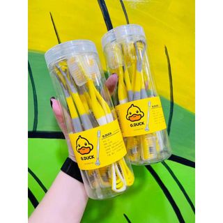 (SIÊU HOT) Bàn chải Vịt vàng G.DUCK kèm cạo lưỡi 2in1 (1 chiếc)