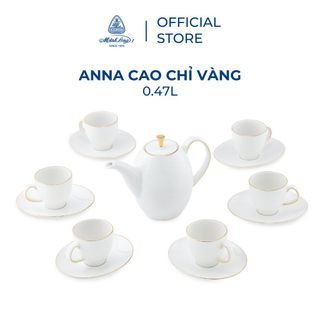 Bộ trà Minh Long 0.47 L - Anna Cao - Chỉ Vàng giá sỉ