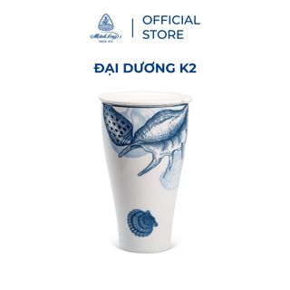 Ly sứ dưỡng sinh Minh Long 480ml - kiểu 2 - Đại Dương giá sỉ