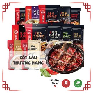 Gia Vị Lẩu Haidilao Đủ Vị, Cốt Lẩu Tứ Xuyên Giá Rẻ Dùng Từ 3-5 Người – Lota Mart