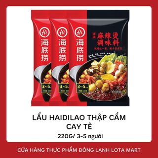 Gia Vị Lẩu Haidilao Đủ Vị, Cốt Lẩu Tứ Xuyên Giá Rẻ Dùng Từ 3-5 Người – Lota Mart