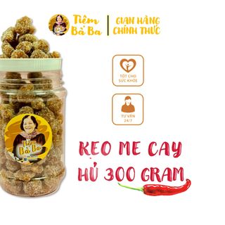 Kẹo me chua cay ăn vặt siêu ngon - Hủ 300 gram