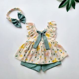 Chào hè với set bộ cánh tiên quần ngắn siêu dễ thương