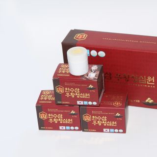 Sỉ An cung thanh tâm hoàn HANSUSAM ( 3.75g x 5 viên x 14 hộp/ thùng)