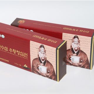 Sỉ An cung thanh tâm hoàn HANSUSAM ( 3.75g x 5 viên x 14 hộp/ thùng)