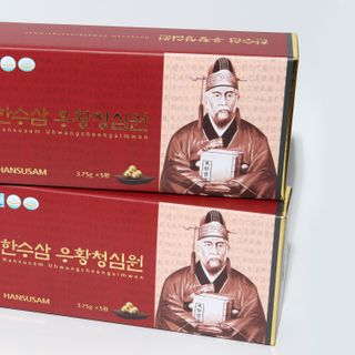 Sỉ An cung thanh tâm hoàn HANSUSAM ( 3.75g x 5 viên x 14 hộp/ thùng)