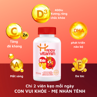 KẸO DẺO HAPPY VITAMIN KIDS