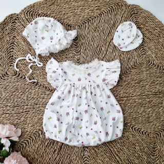 Body cotton cánh tiên hoa nhí siêu mềm giá sỉ