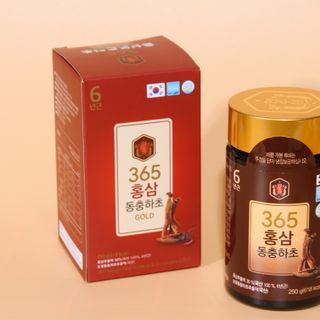 Sỉ Cao hồng sâm đông trùng HANSUSAM 365 ( 250g x 2 lọ x 10 hộp / thùng)