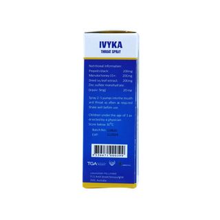 IVYKA Hỗ trợ giúp bổ phế, giảm ho, dịu niêm mạc họng
