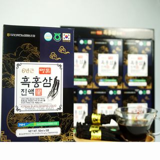Bán Sỉ Nước Hắc sâm Hàn Quốc Giá Tốt ( 50ml x 30 gói x 5 hôp/ thùng)