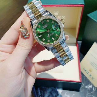 ĐỒNG HỒ RROLEX NAM VIỀN HỘT HOT