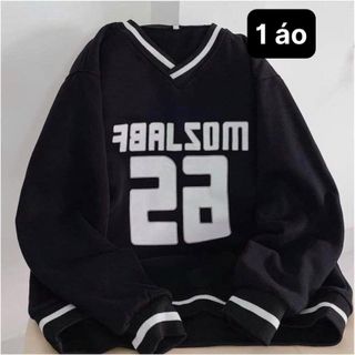 Áo sweater tay phồng in form dưới 65kg