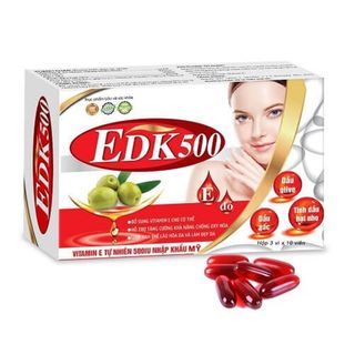 VIÊN UỐNG BỔ SUNG VITAMIN E EDK500 - DÂN KHANG
