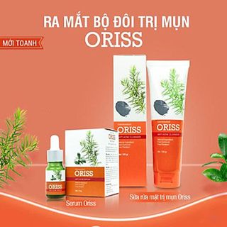 SỮA RỬA MẶT NGỪA MỤN SE KHÍT LỖ CHÂN LÔNG ORISS 100G