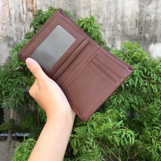 Ví miu hạt da bò