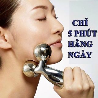 Con lăn massage mặt 2 bi giá sỉ - giá bán buôn