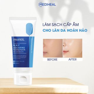 SỮA RỬA MẶT CẤP NƯỚC CHO DA N.M.F AQUARING CLEANSING FOAM EX 170ML - MEDIHEAL
