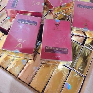 Serum trị mụn thâm nám trắng da se khít lỗ chân lông Vlife Ha Plus chính hãng