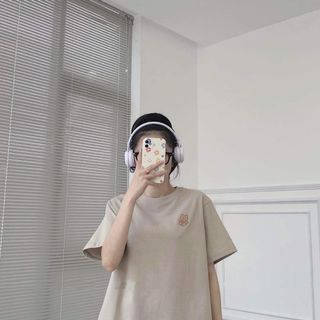 Áo phông nữ gam màu pastel in hình chú gấu nhỏ đơn giản cá tính áo thun nữ bán chạy mẫu mới năm 2022