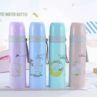 Bình giữ nhiệt học sinh inox cao cấp 500ml hình đẹp
