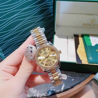 ĐỒNG HỒ RROLEX LA MÃ NỮ DÂY ĐÚC