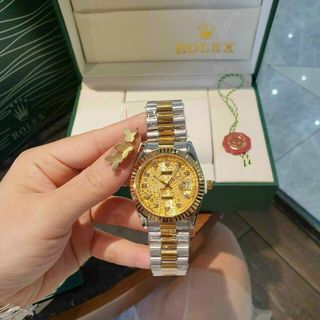 ĐỒNG HỒ RROLEX NỮ MẶT VI TÍNH
